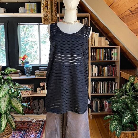 Open Knit Net Tank - Picture 1 of 2